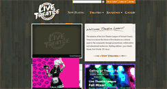 Desktop Screenshot of livetheatreleague.org